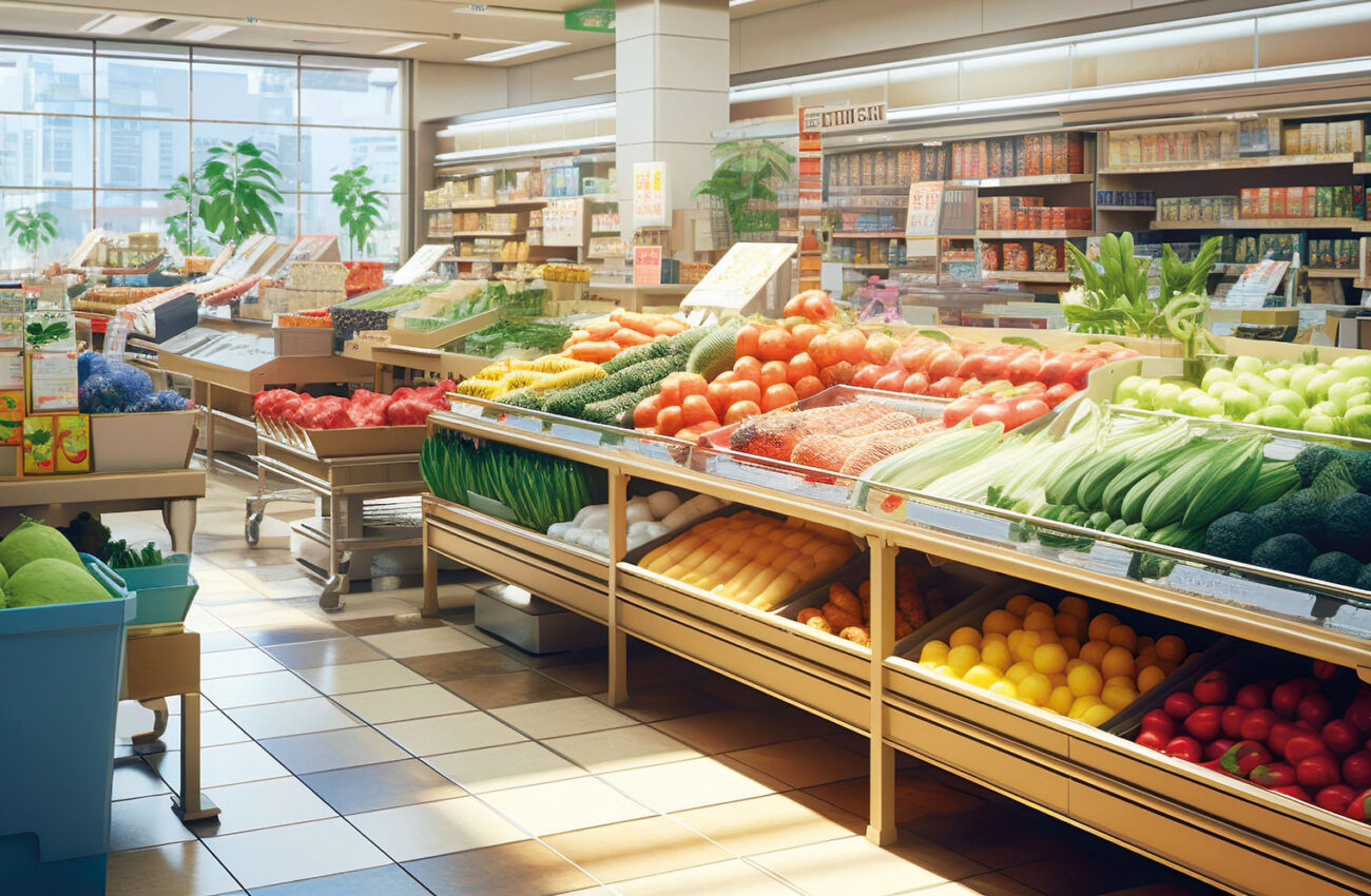 Supermarket merchandising